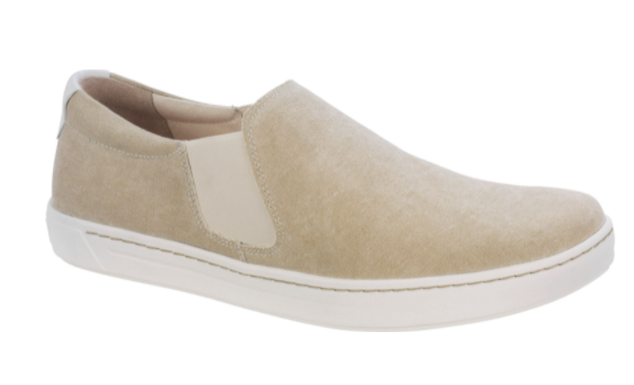 Birkenstock Barrie Slipper Regular sand Textile beige Sneakers - Bartel-Shop
