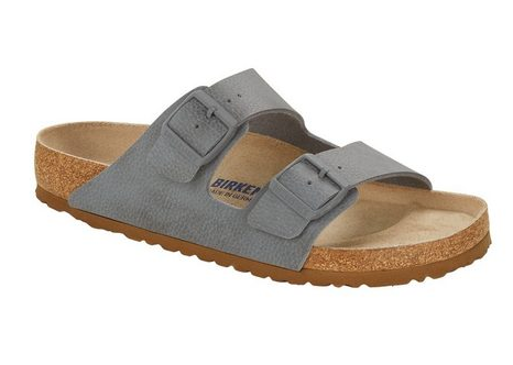 BIRKENSTOCK Arizona SFB Desert Soil Grey Sandals Birko Flor - Bartel-Shop