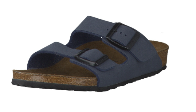 Birkenstock Arizona Kids Blue Navy Sandals Slides Birko Flor - Bartel-Shop