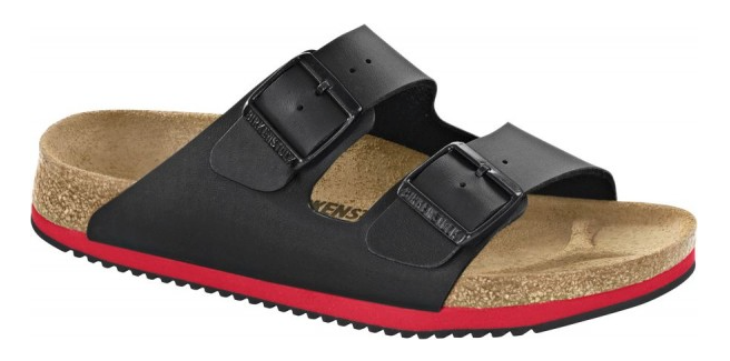Birkenstock Arizona SL Birko Flor Work Shoes Sandals Slippers Black Regular - Bartel-Shop