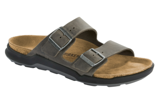 Birkenstock Arizona CT Iron Grey Adventure Outdoor Sandals Leather - Bartel-Shop