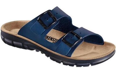 Birkenstock Bilbao Blue Navy PROF narrow Sandals Work Slides - Bartel-Shop