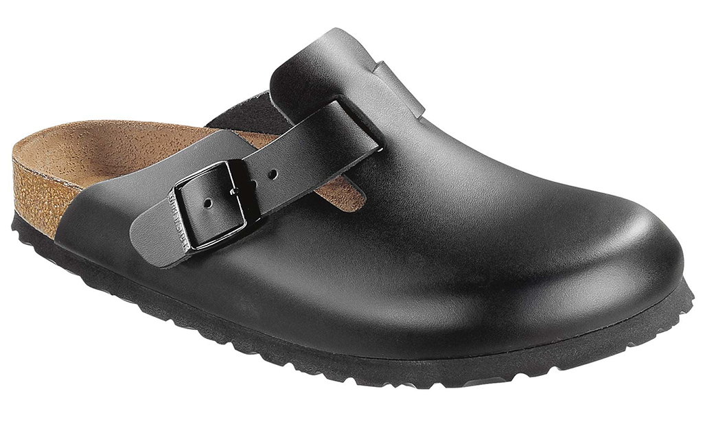 Birkenstock Boston Clogs Mules Slippers Leather Blue Black Brown - Bartel-Shop
