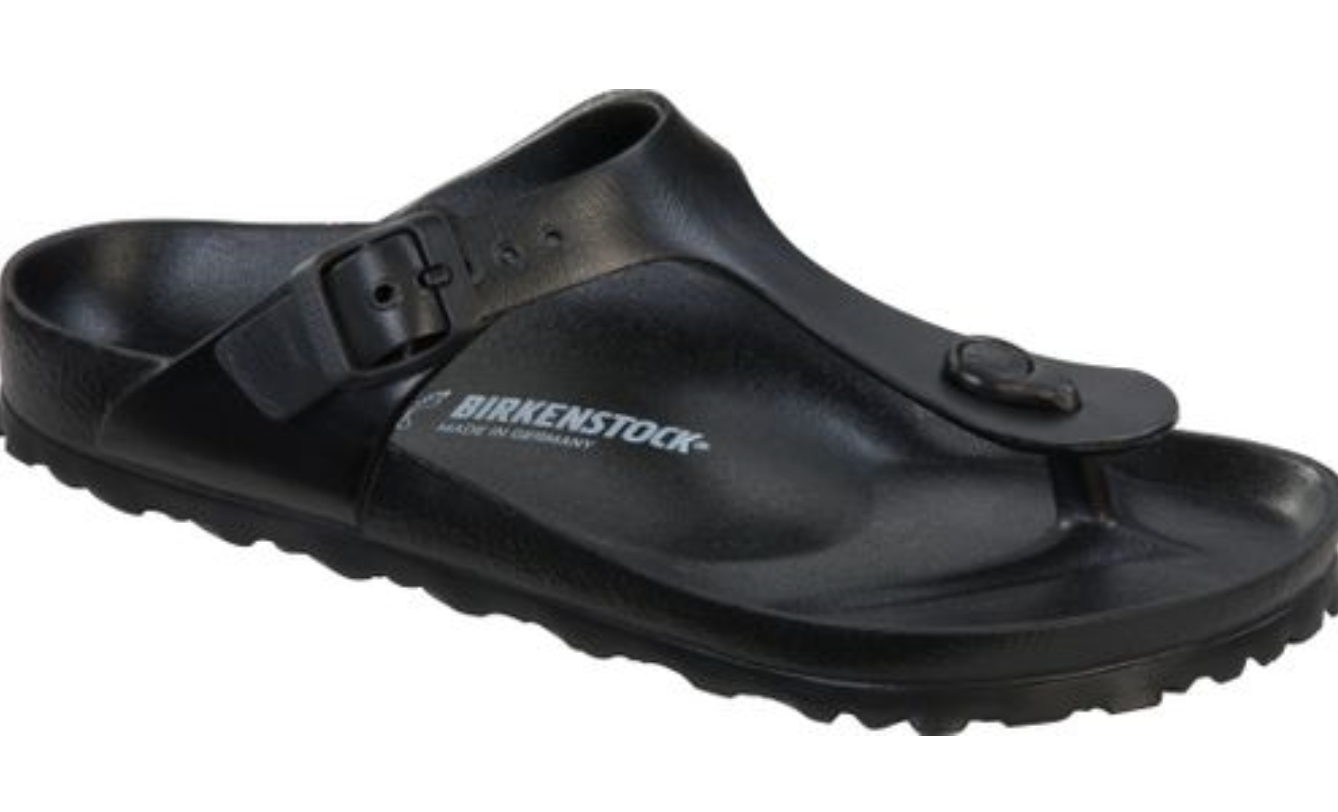 Birkenstock toe separator Gizeh black synthetic - Bartel-Shop