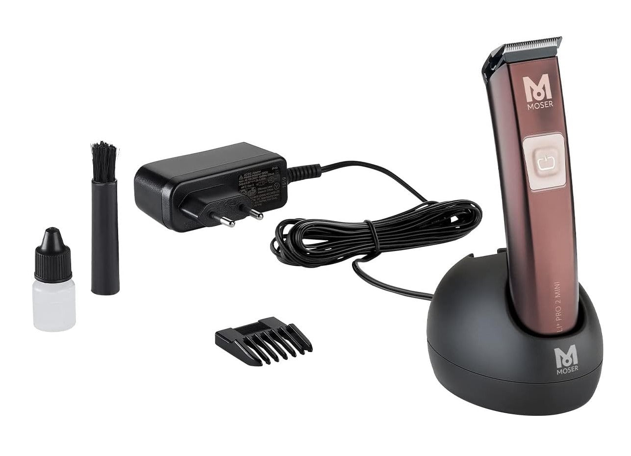 Moser Li+ Pro 2 Mini Professional Hair Beard Clipper Steel Trimmer Shaver Barber