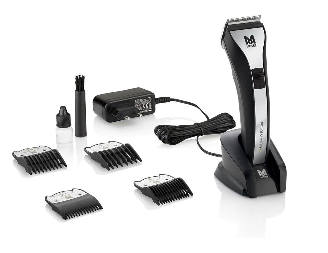 MOSER Chrom2Style Blending Edition Cordless Professional Hair Beard Clipper Steel Trimmer Shaver Barber