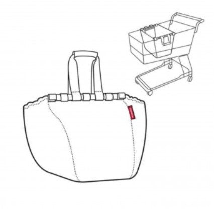 Reisenthel easyshoppingbag Bag Shopping Cart Supermarket trips storage large - Bartel-Shop