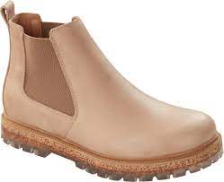 Birkenstock Stalon Ankle Boots Sandcastle Brown Leather Shoes 41 W10