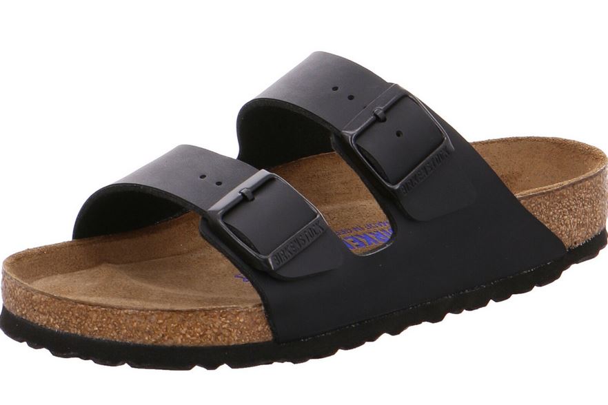 Birkenstock Arizona Mules Regular black Birko-Flor - Bartel-Shop