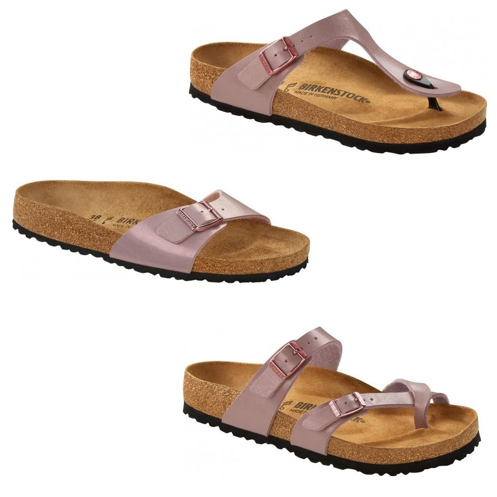 Birkenstock Madrid Gizeh Mayari Lavender Blush Graceful Sandals Thongs BF Slides - Bartel-Shop