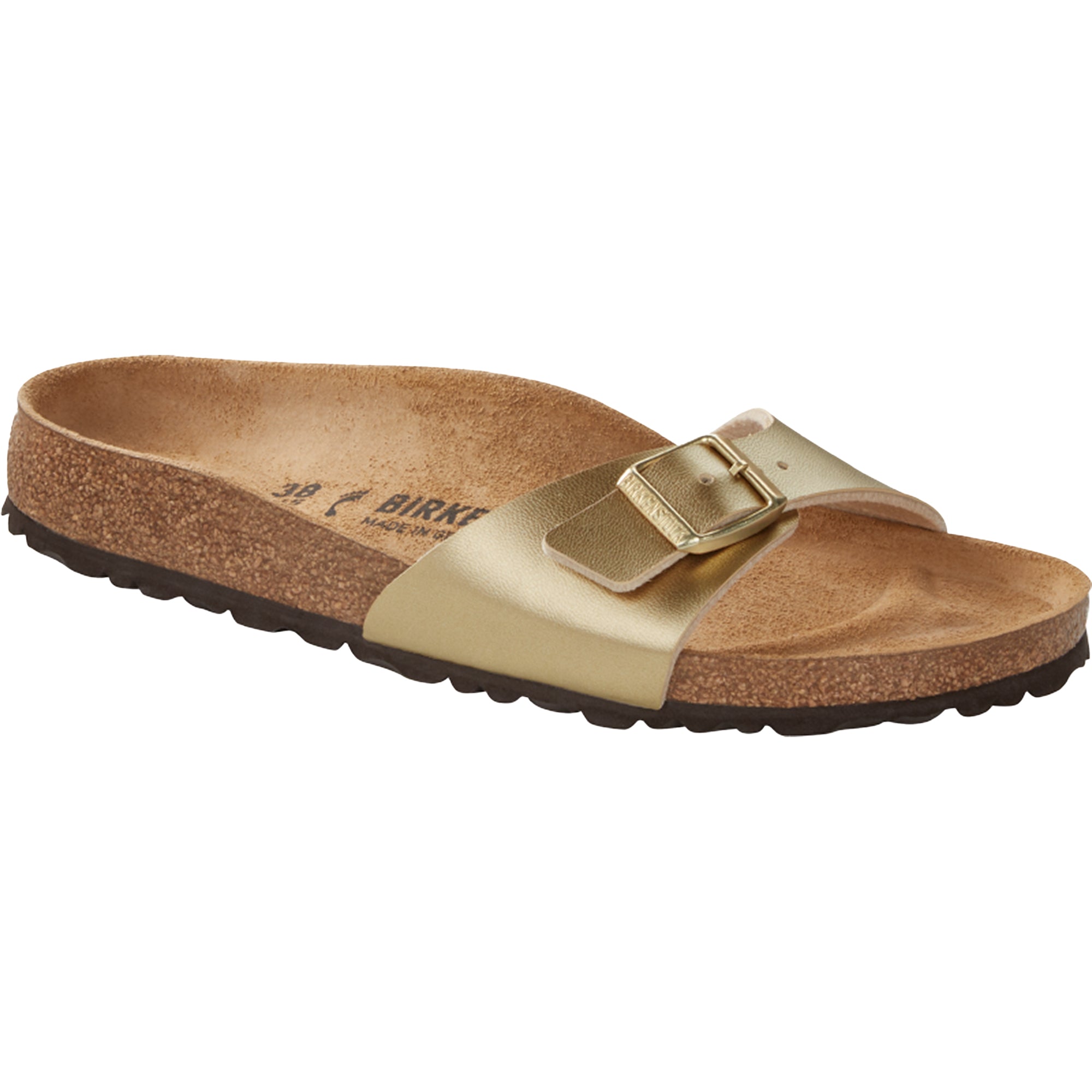 Birkenstock Madrid BF Copper Silver Gold Sandals Slides Mules Slippers