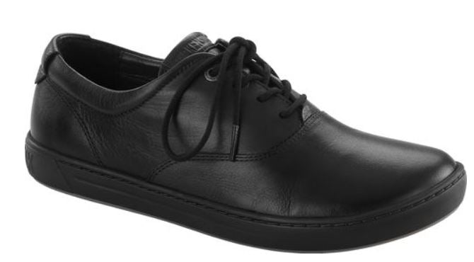 Birkenstock Belo Black Casual Sneakers Boots Lace Up Oxford Shoes New Leather - Bartel-Shop
