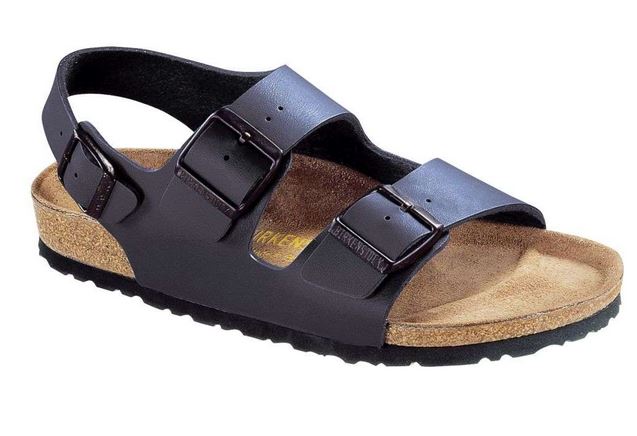 Birkenstock Milano Birko-Flor Slides Sandals Slippers Slingback Ankle Strap - Bartel-Shop
