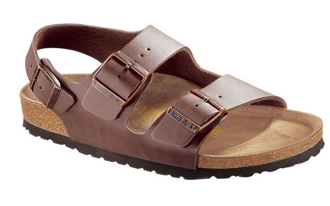Birkenstock Milano Birko-Flor Slides Sandals Slippers Slingback Ankle Strap - Bartel-Shop