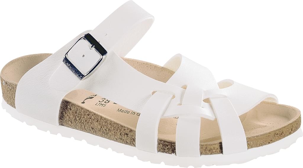 Birkenstock narrow mules White Birko-Flor - Bartel-Shop