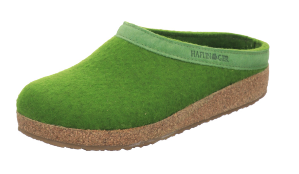 Haflinger Torben Clogs Mules adult Mens Womens Green Grey Red Brown House Shoes - Bartel-Shop