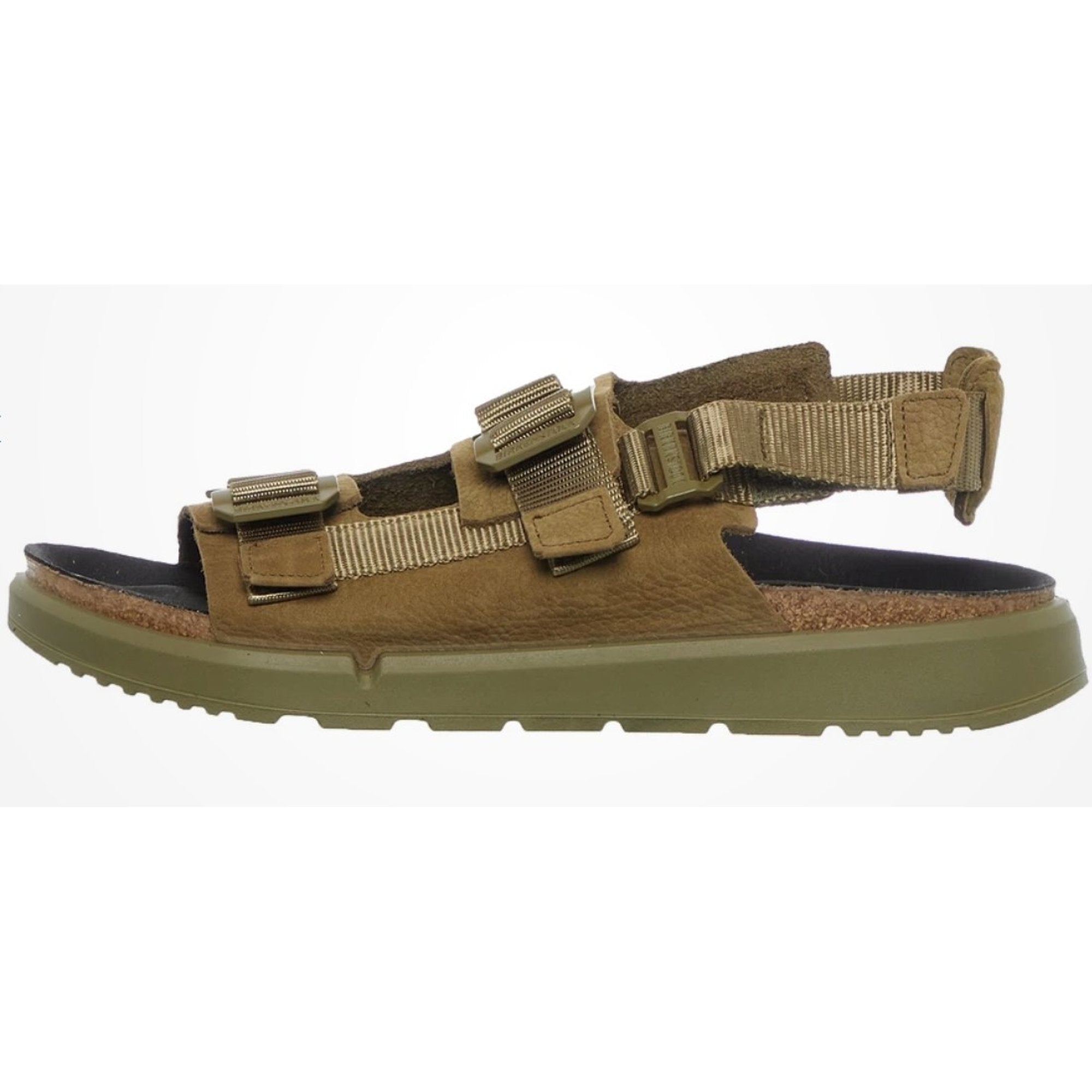 Birkenstock Shinjuku Texile Mens Leather Sandals Slingback Ankle Strap Sport Shoes - Bartel-Shop