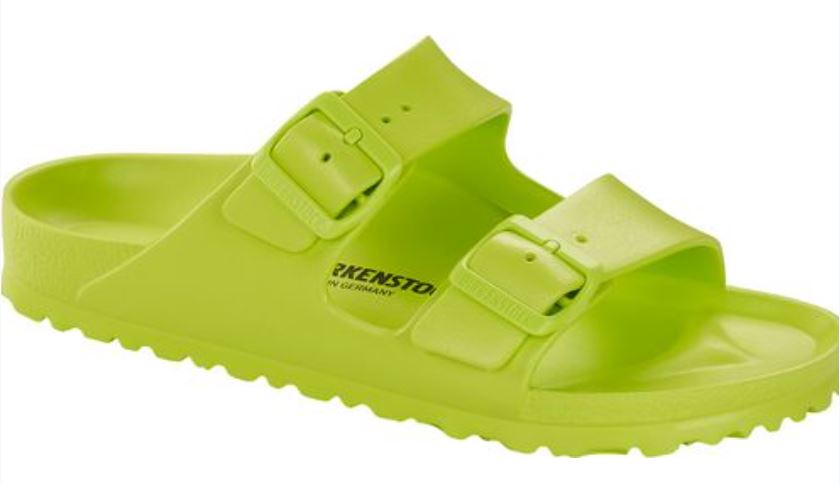 Birkenstock Arizona Honolulu EVA Active Lime Red Waterproof Sandals Beach Slides - Bartel-Shop