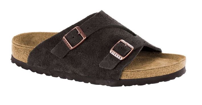 Birkenstock Zurich Zürich Taupe Mink Mocca Suede Leather Sandals Clogs Mules SFB - Bartel-Shop
