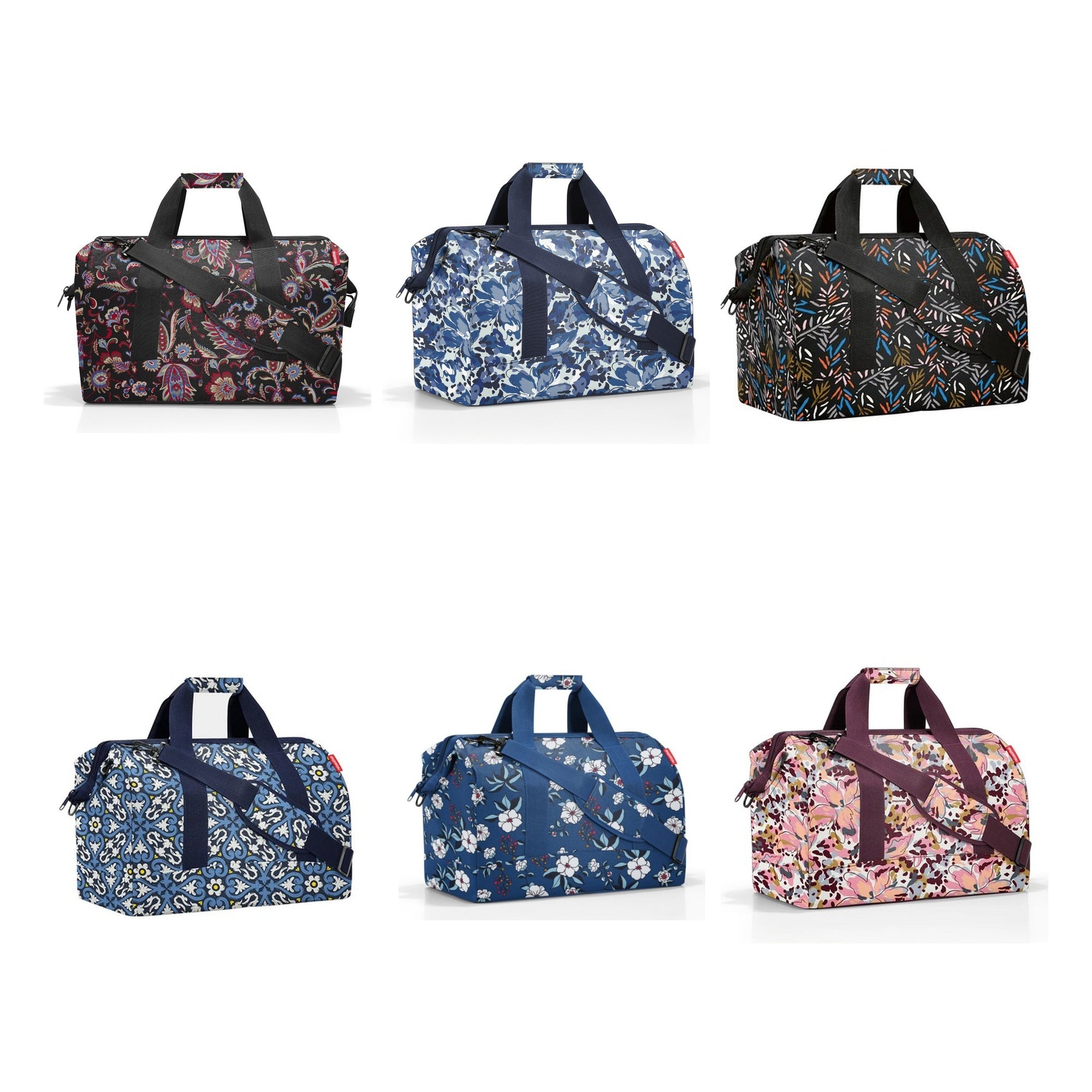 Reisenthel allrounder L Travel Office Bag Work luggage polyester water repellent Flower