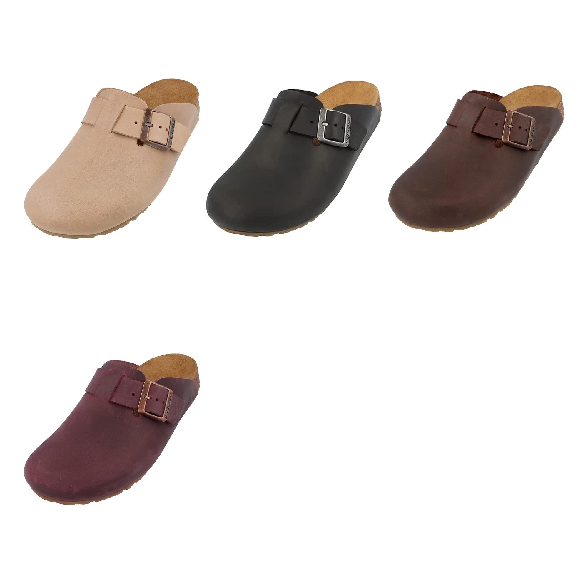 Haflinger Porto Leather Sandals Shoes Slippers Mules Clogs Shoes House Outdoor Indoor