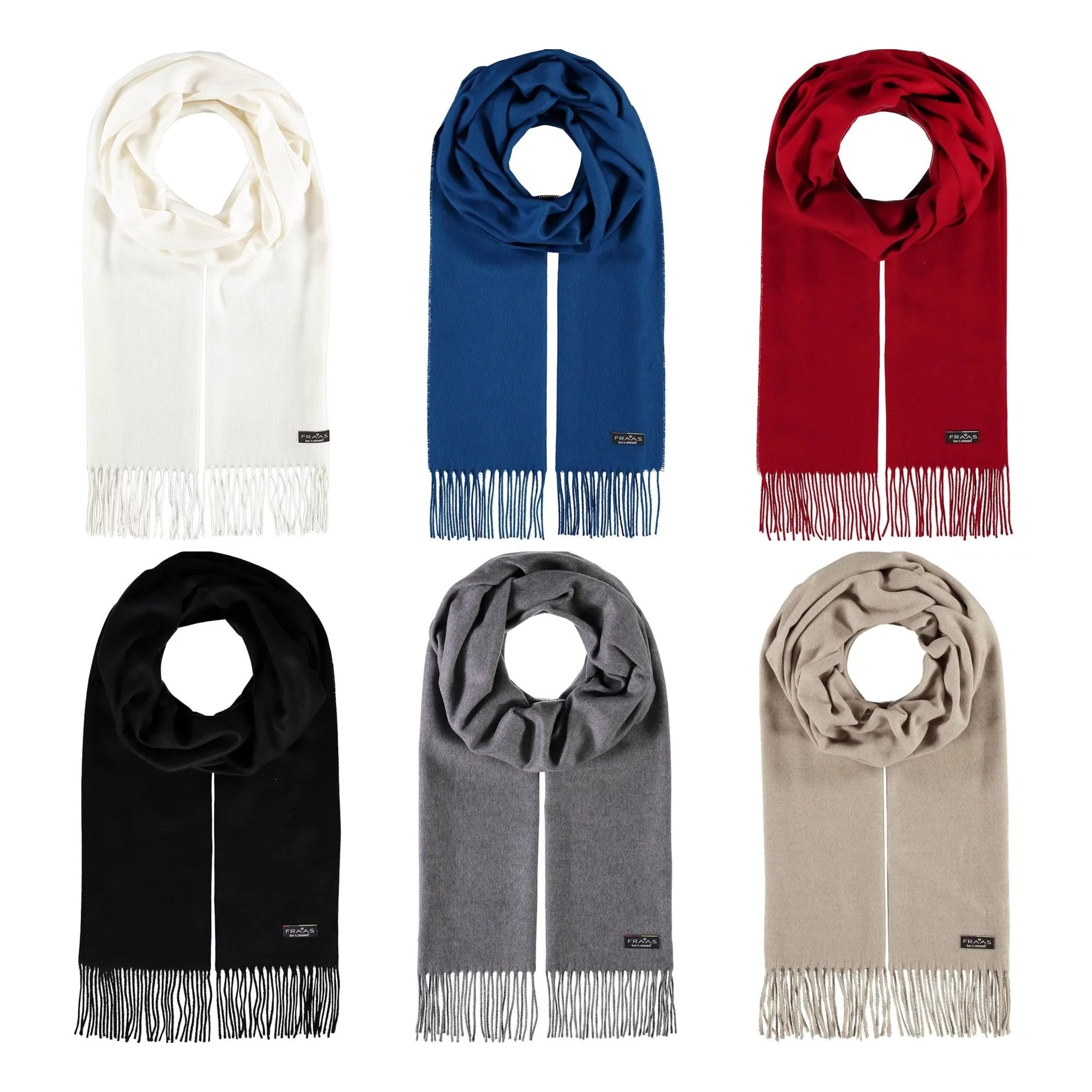 FRAAS Solid Color Cashmink Scarf Design Polyacrylic Winter Warm Cashmere