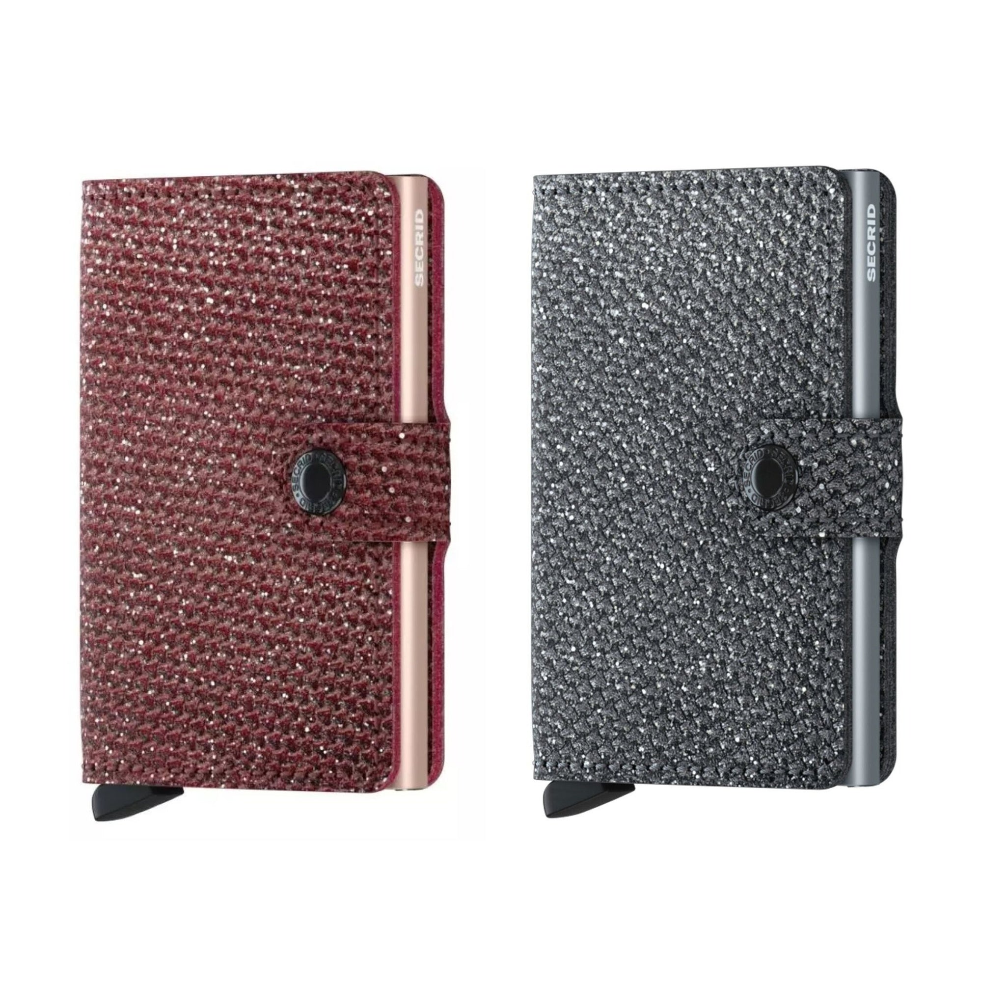 secrid Miniwallet Wallet twinwallet RFID Protection money Card Holder Leather sparkle