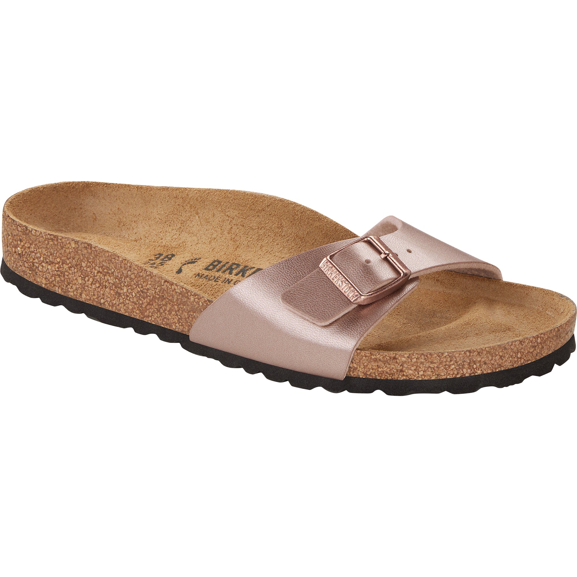 Birkenstock Madrid BF Copper Silver Gold Sandals Slides Mules Slippers
