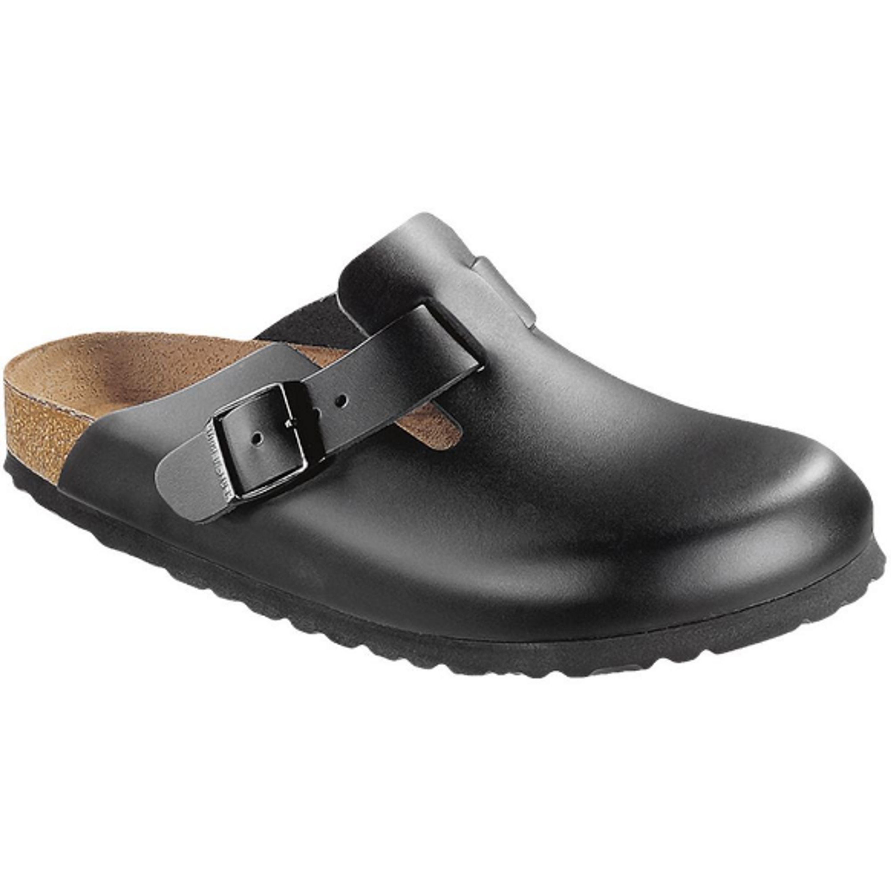 Birkenstock Boston Clog Narrow black leather - Bartel-Shop