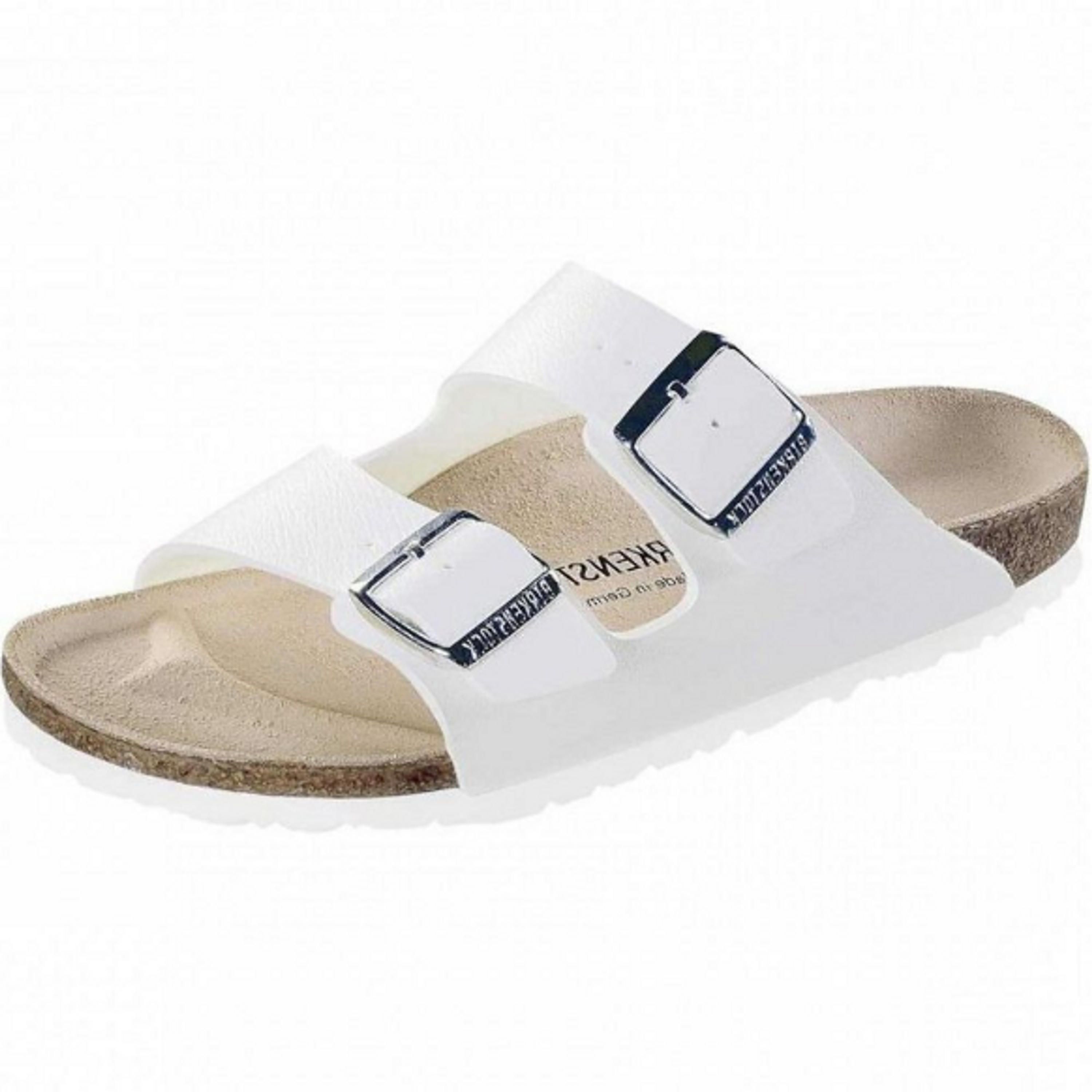 Birkenstock Arizona mules White Birko-Flor - Bartel-Shop