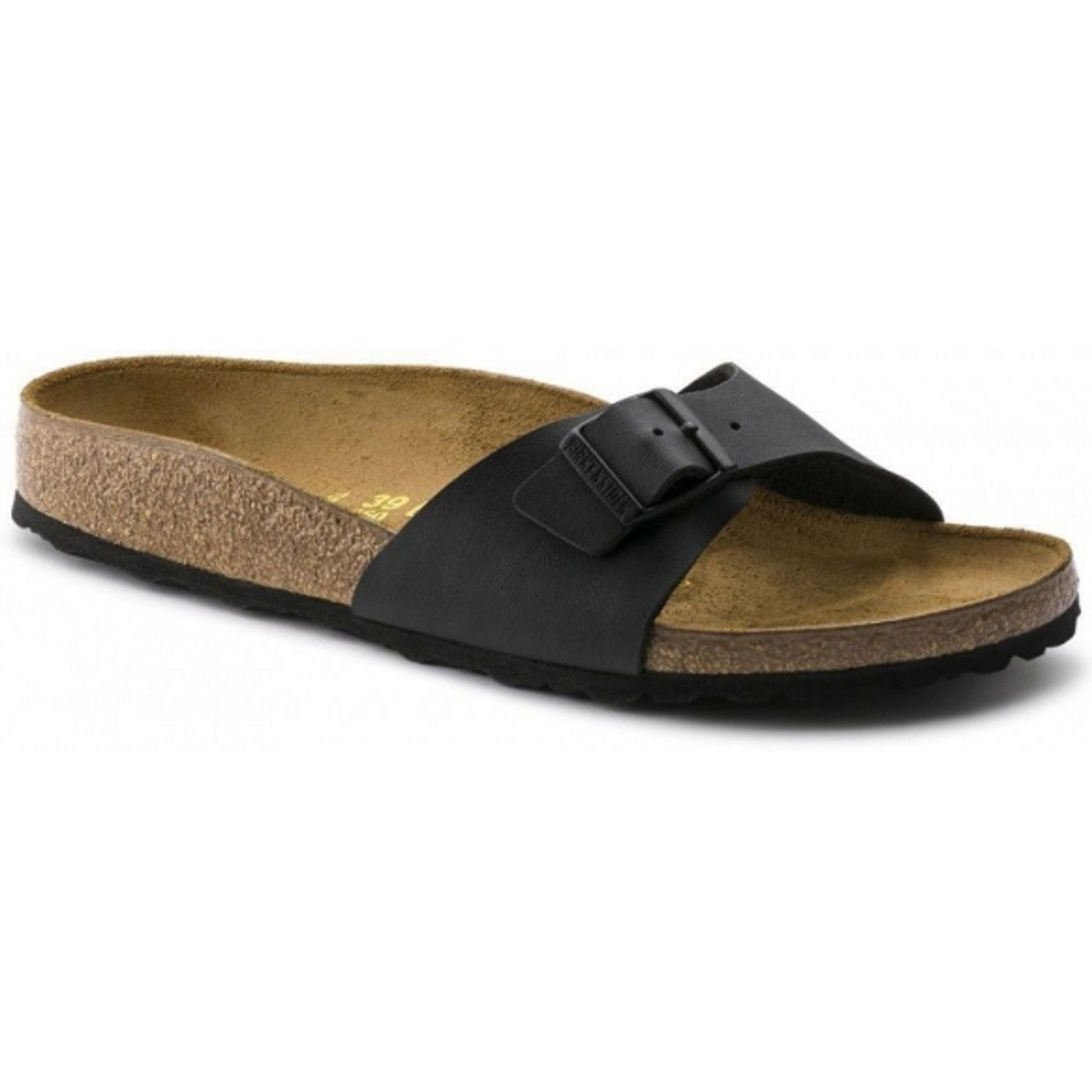 Birkenstock Madrid mules black Birko-Flor - Bartel-Shop