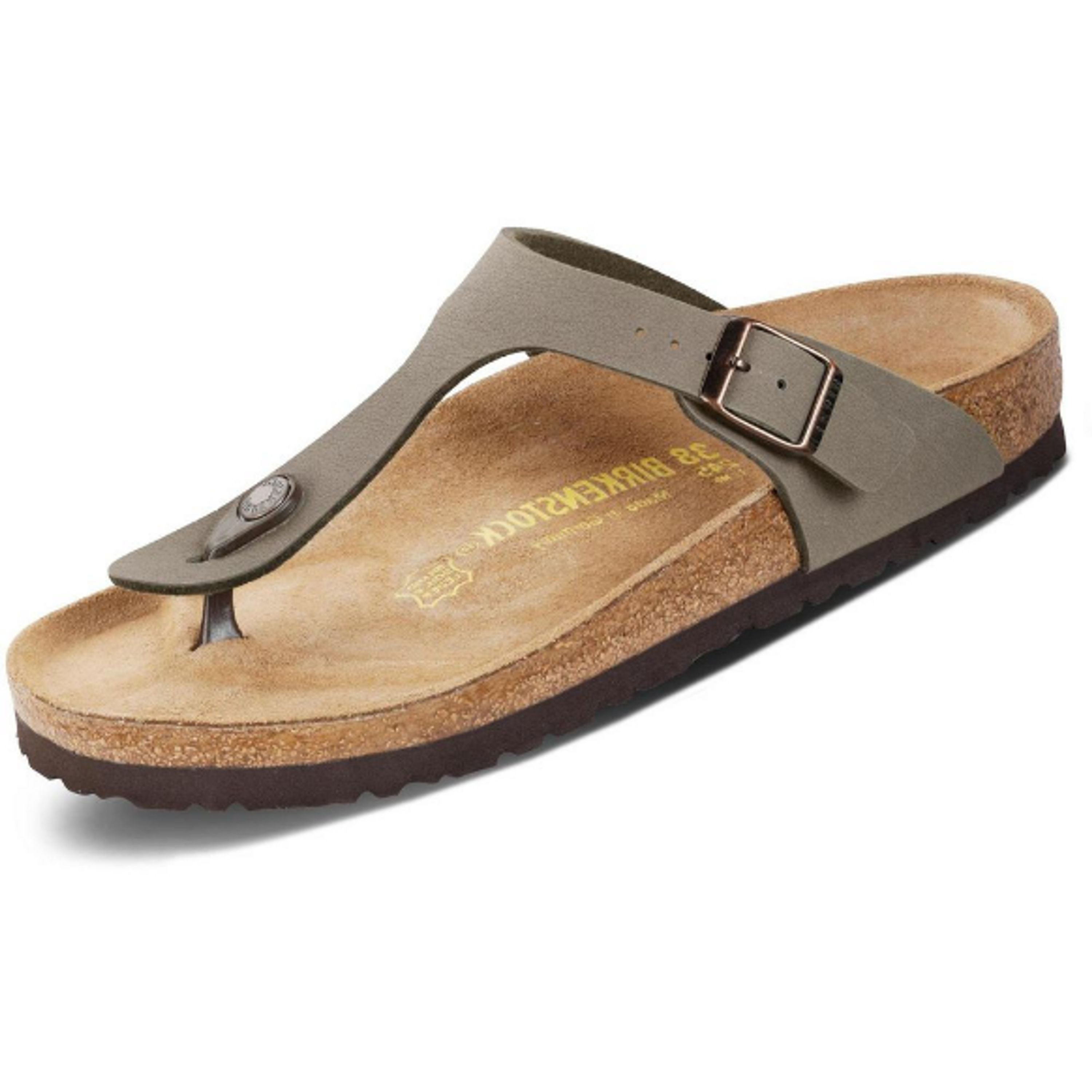 Birkenstock Gizeh toe separator Gray Birko-Flor - Bartel-Shop