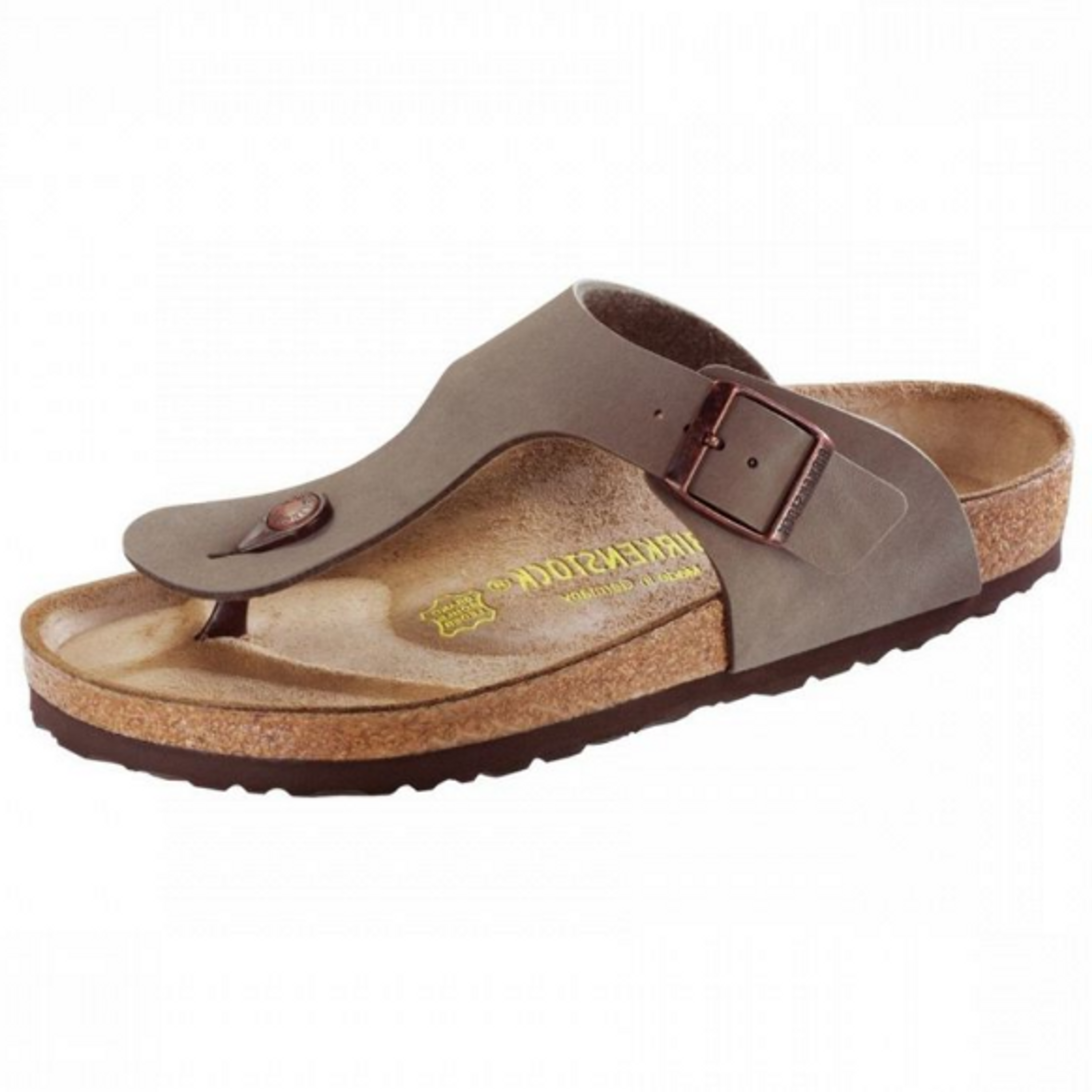 Birkenstock Ramses Toe Separator Regular stone Birko-Flor, nubuck leather - Bartel-Shop