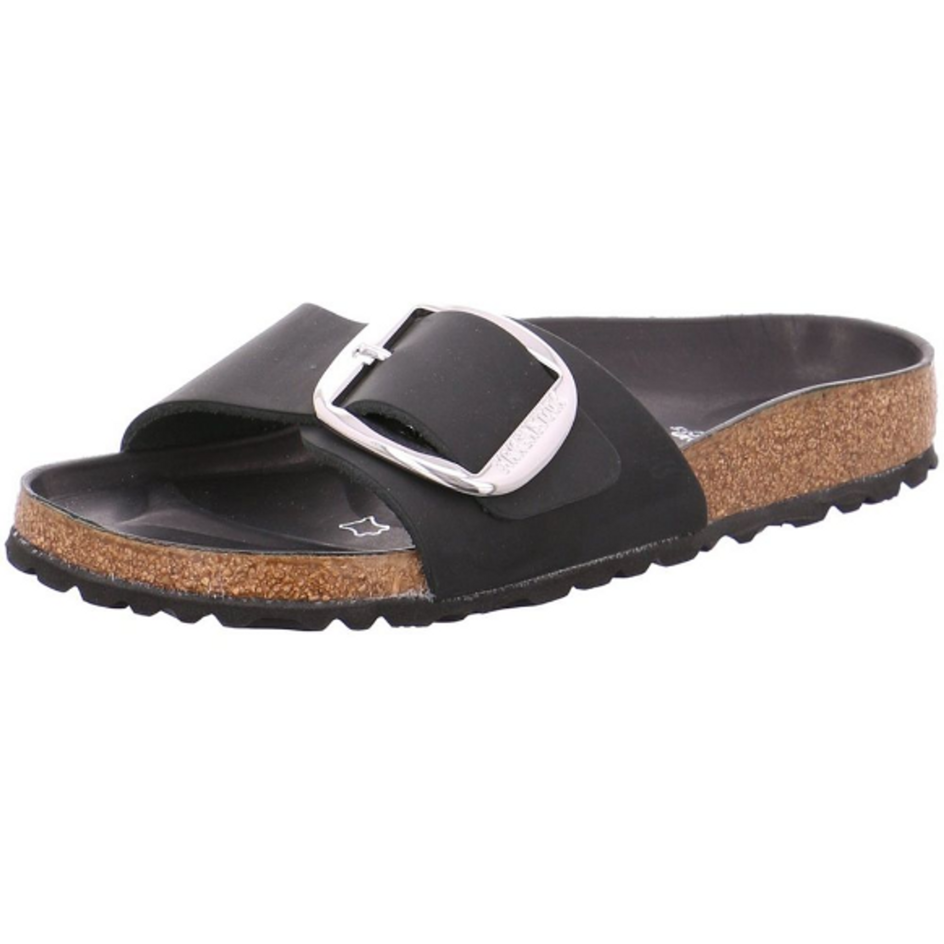 Birkenstock Madrid mules black Fat leather - Bartel-Shop