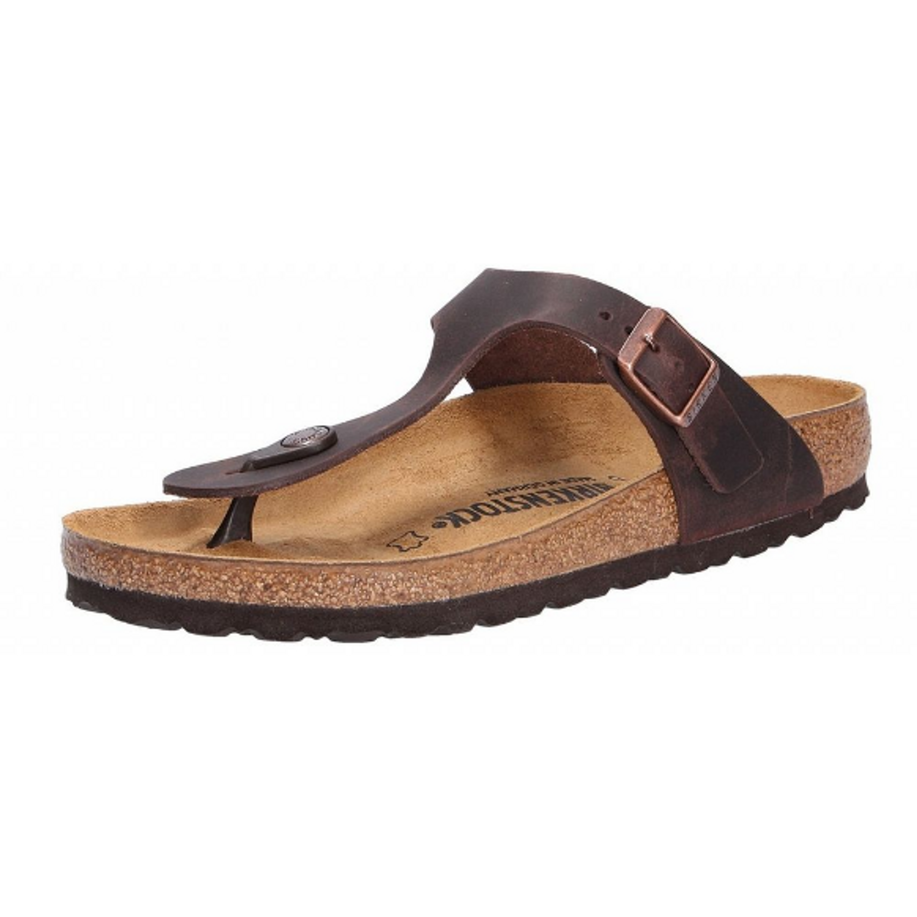 Birkenstock mules habana (nut brown) leather - Bartel-Shop