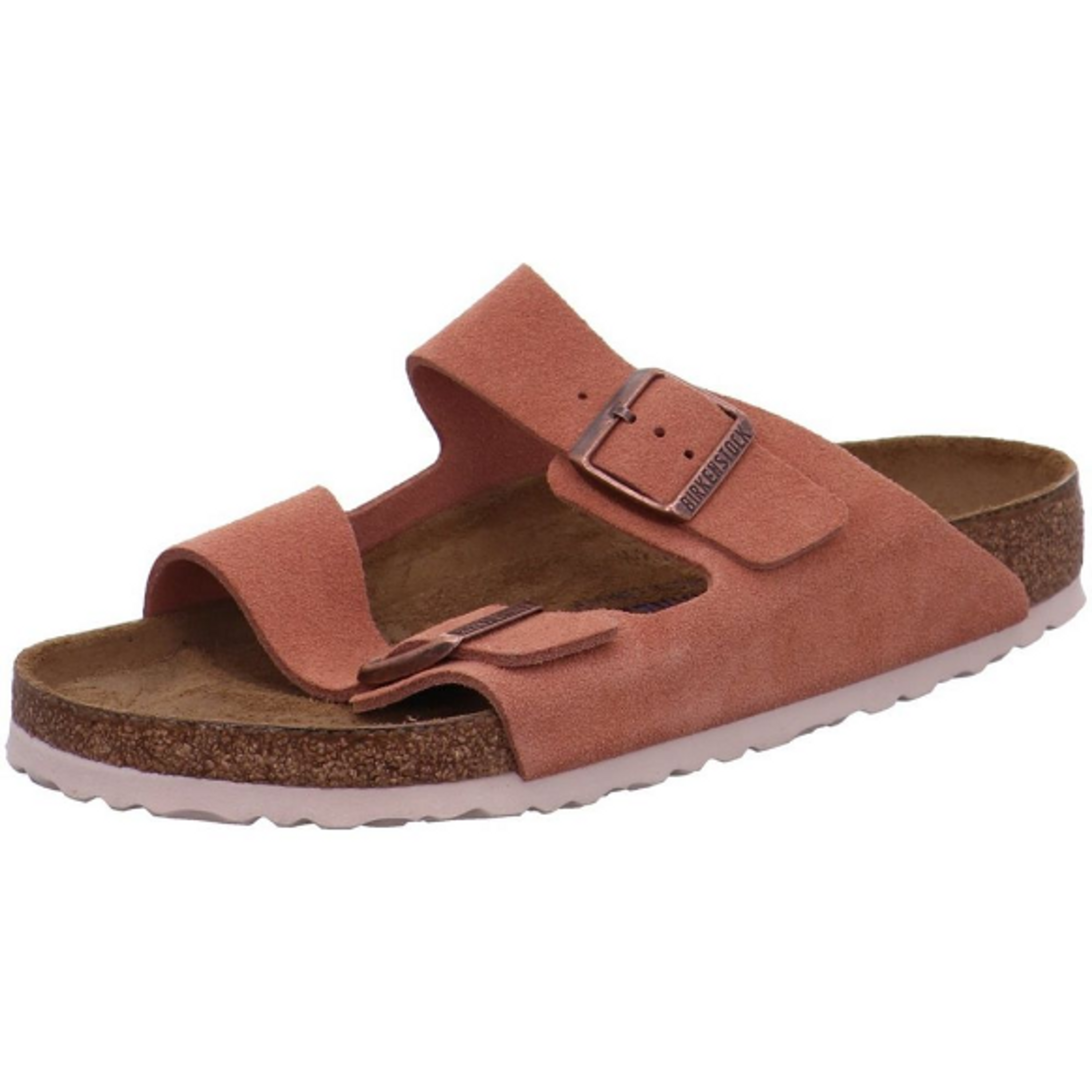 Birkenstock Arizona sandals earth red Suede - Bartel-Shop