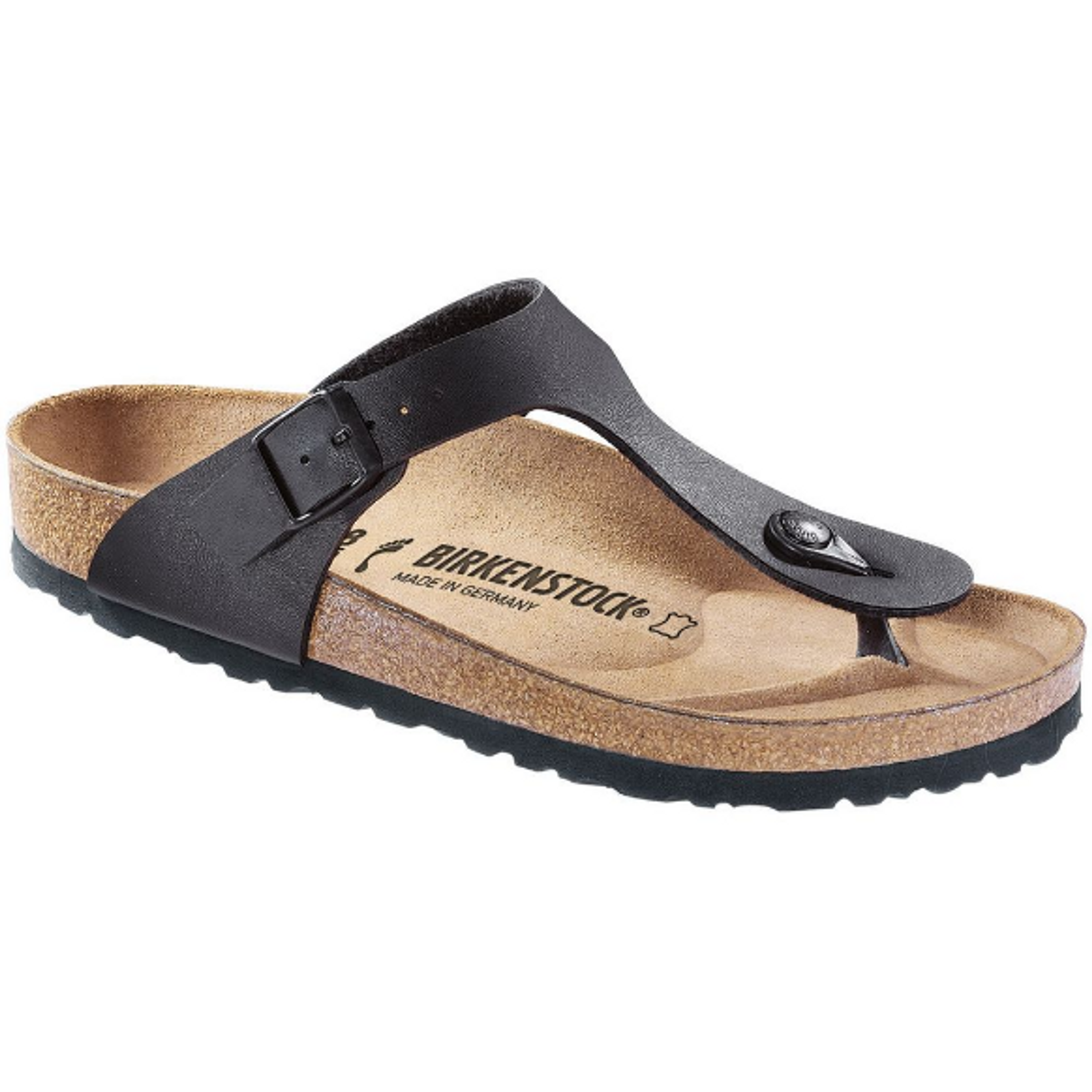 Birkenstock toe separator Gizeh Dianette black Birko-Flor - Bartel-Shop