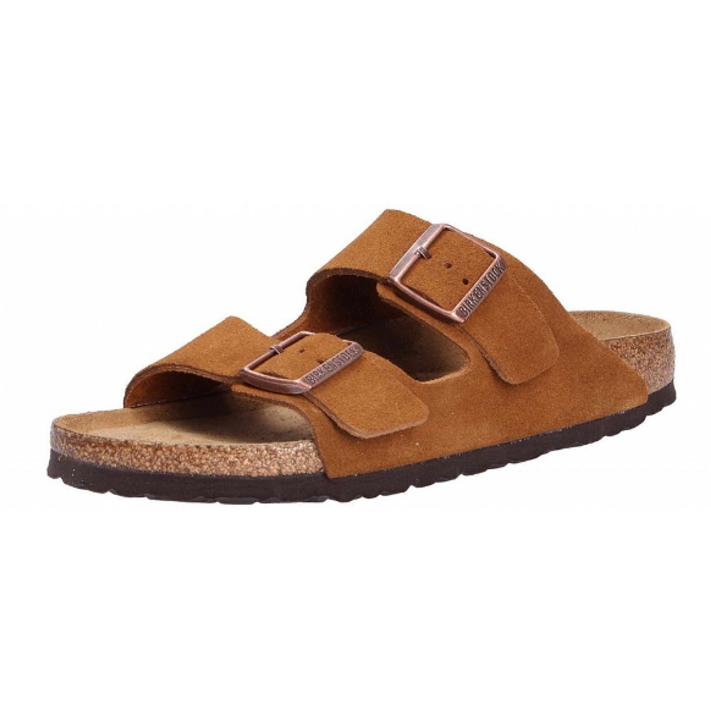 Birkenstock Arizona mules brown Suede - Bartel-Shop