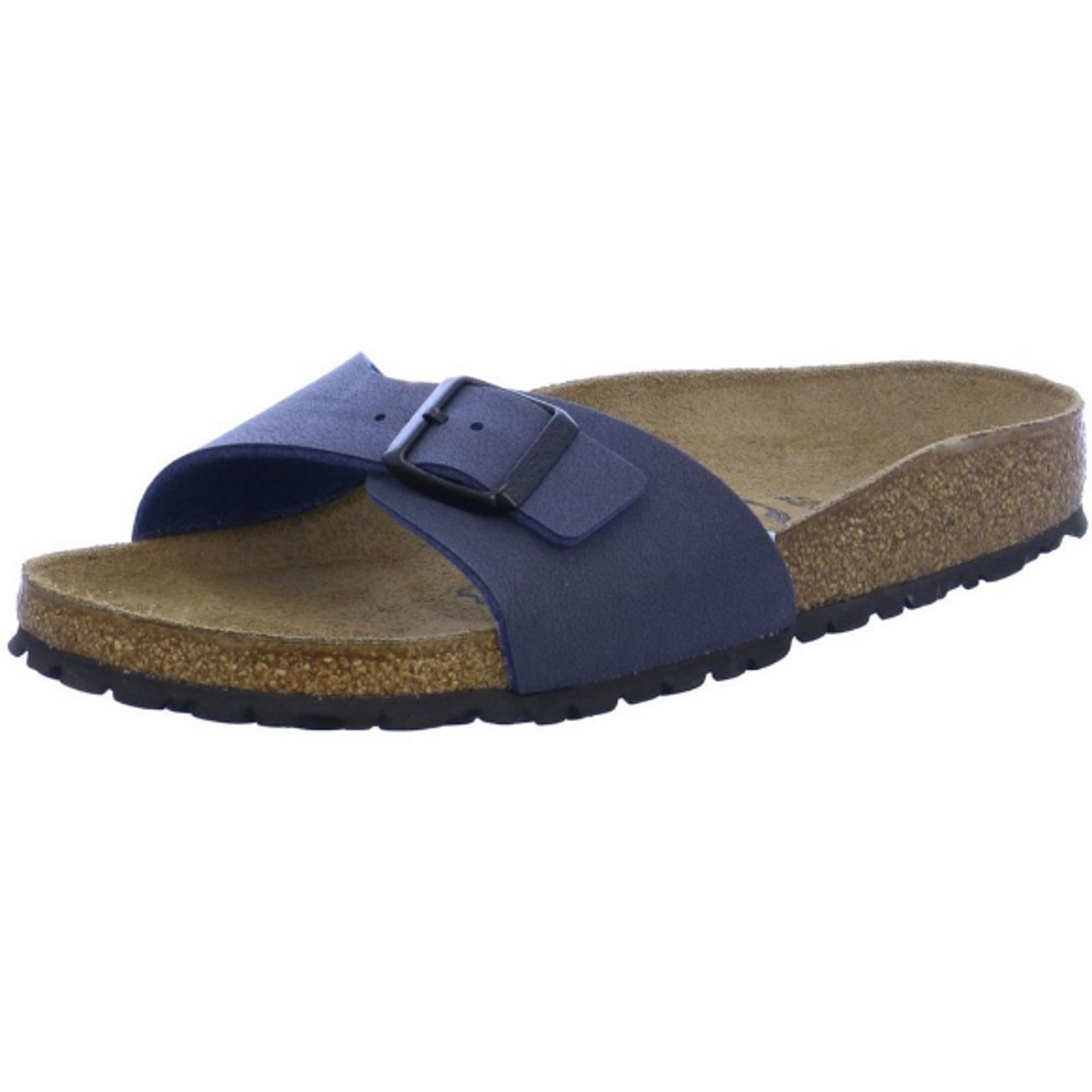 Birkenstock Madrid Mules narrow navy Birko-Flor - Bartel-Shop