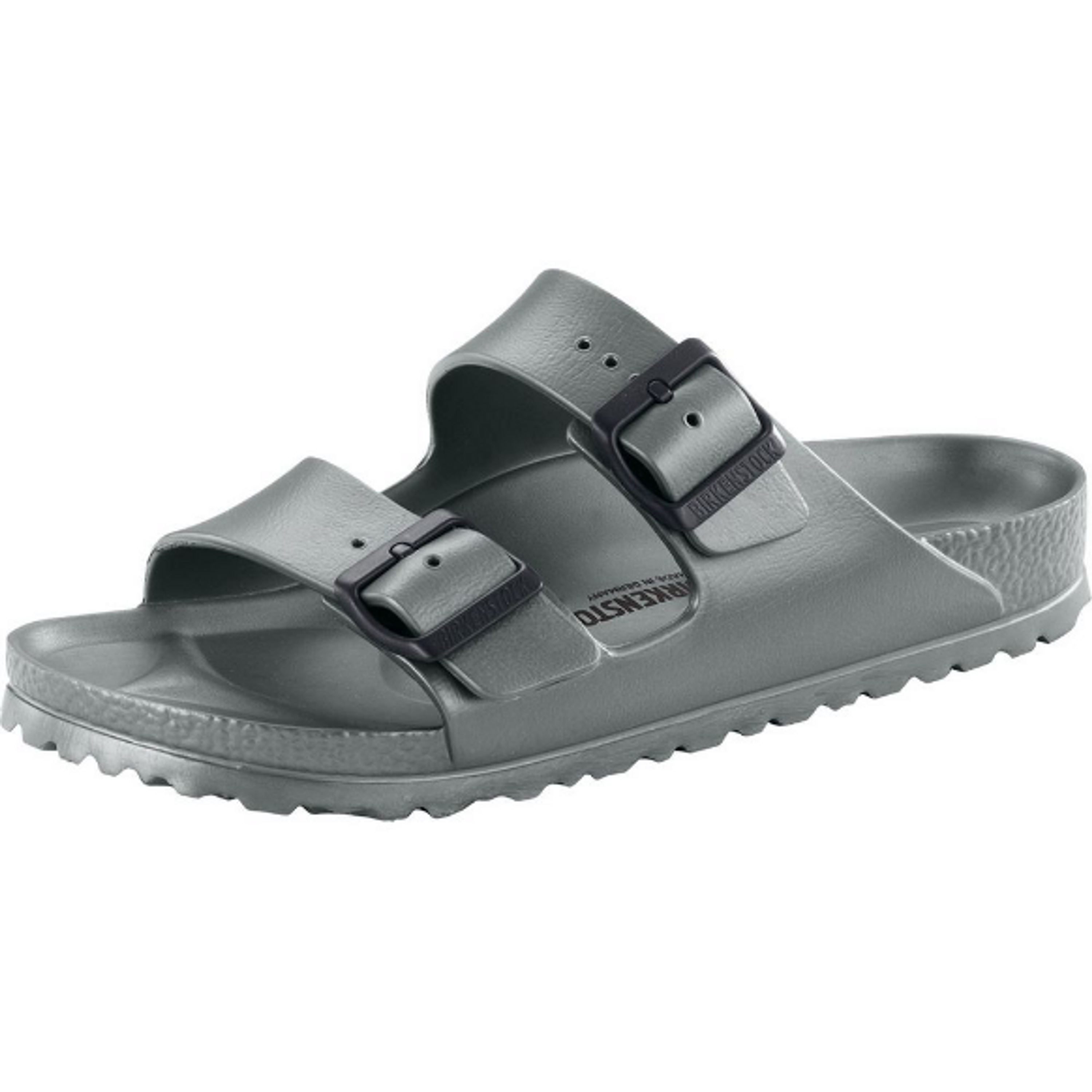 Birkenstock Arizona mules dark, gray polyamide - Bartel-Shop