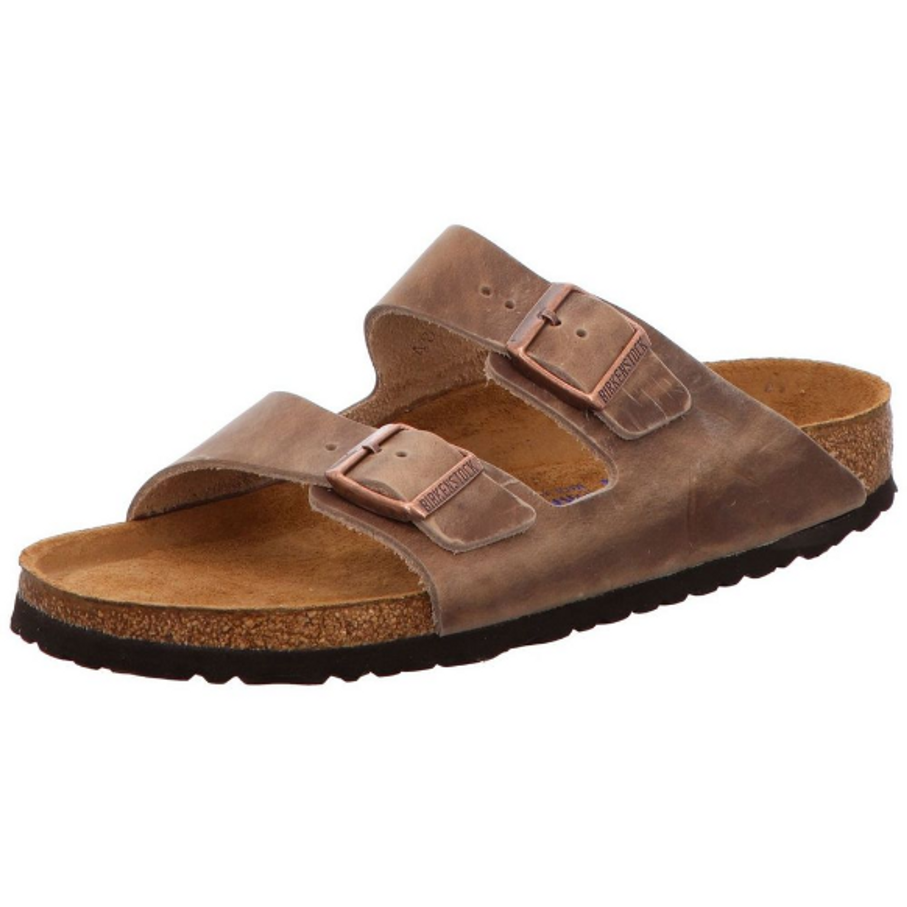 Birkenstock Arizona Soft Mules brown Nubuck leather - Bartel-Shop