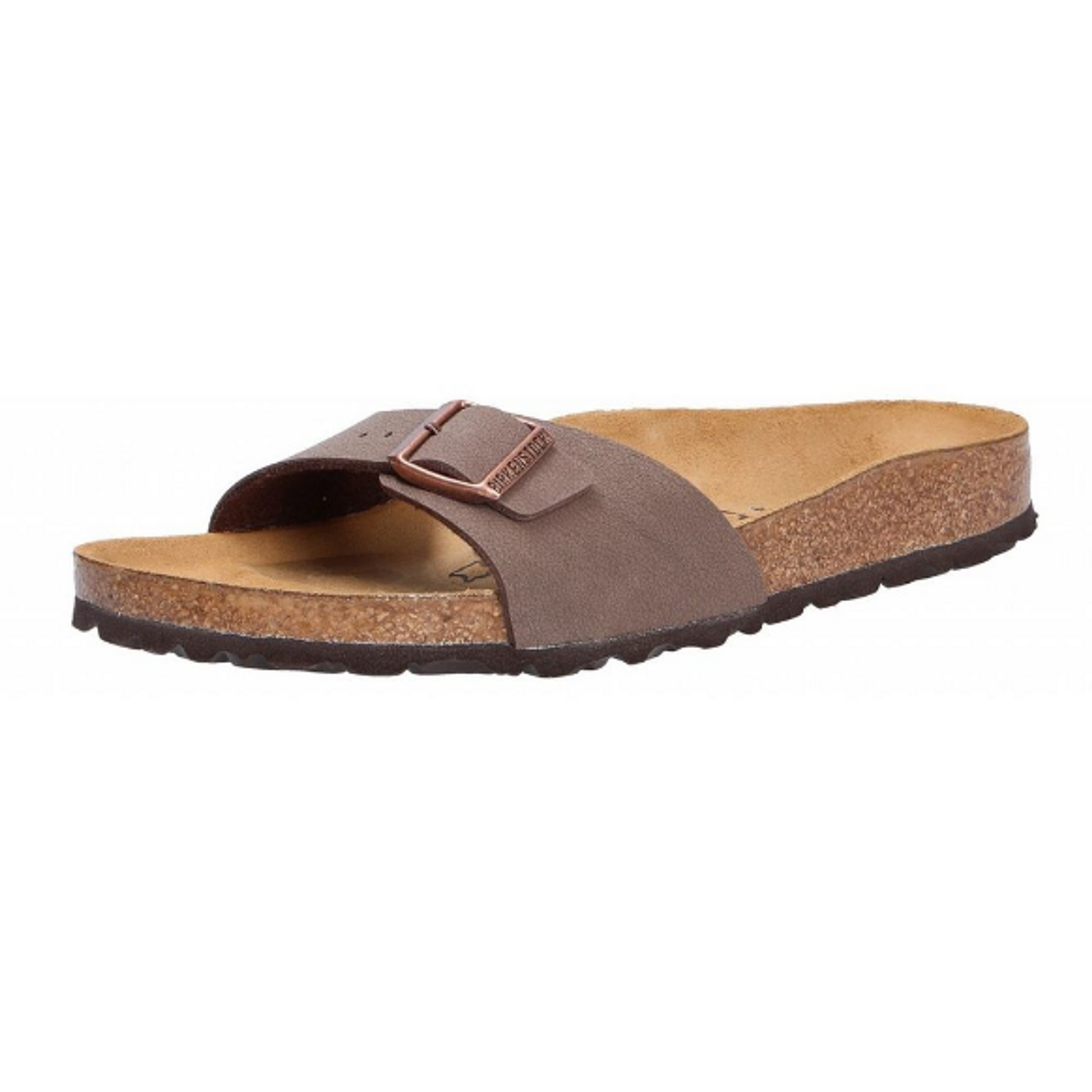 Birkenstock mules Madrid brown Birko-Flor - Bartel-Shop
