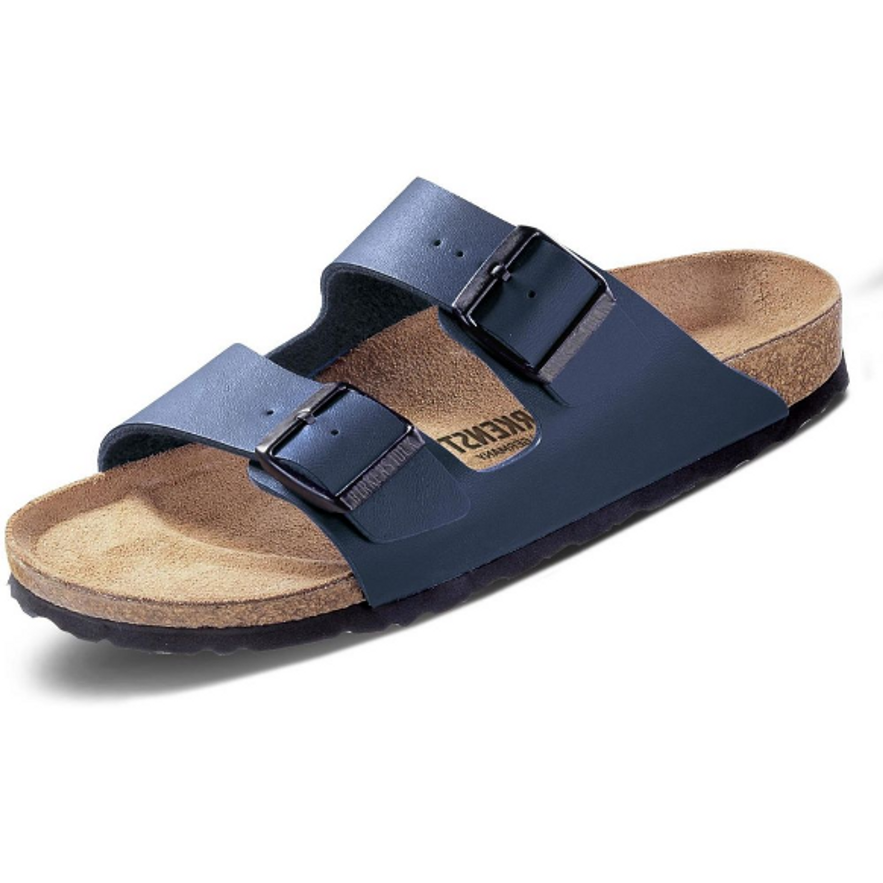Birkenstock Arizona Regular Mules blue Birko-Flor - Bartel-Shop