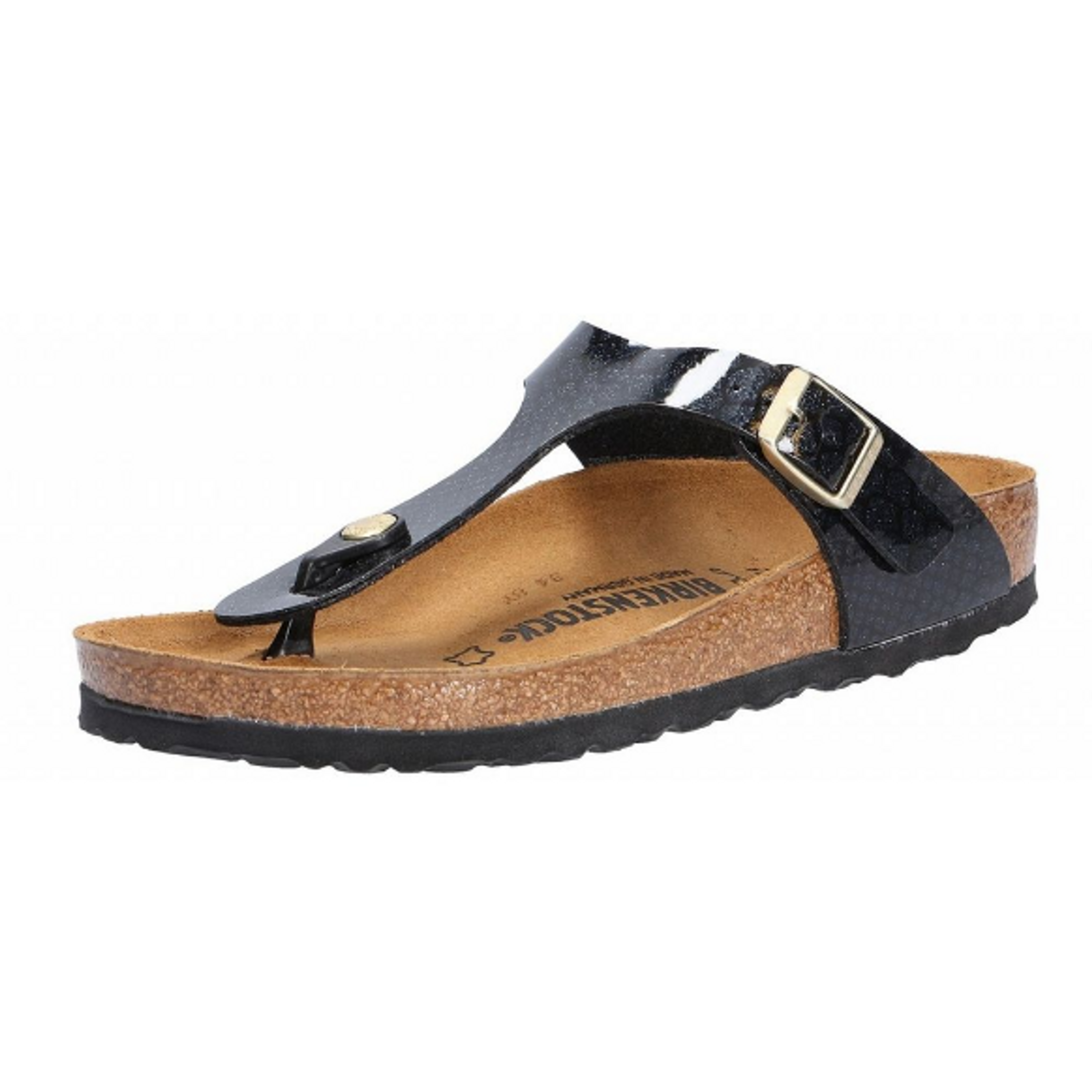 Birkenstock toe separator Gizeh black Birko-Flor - Bartel-Shop