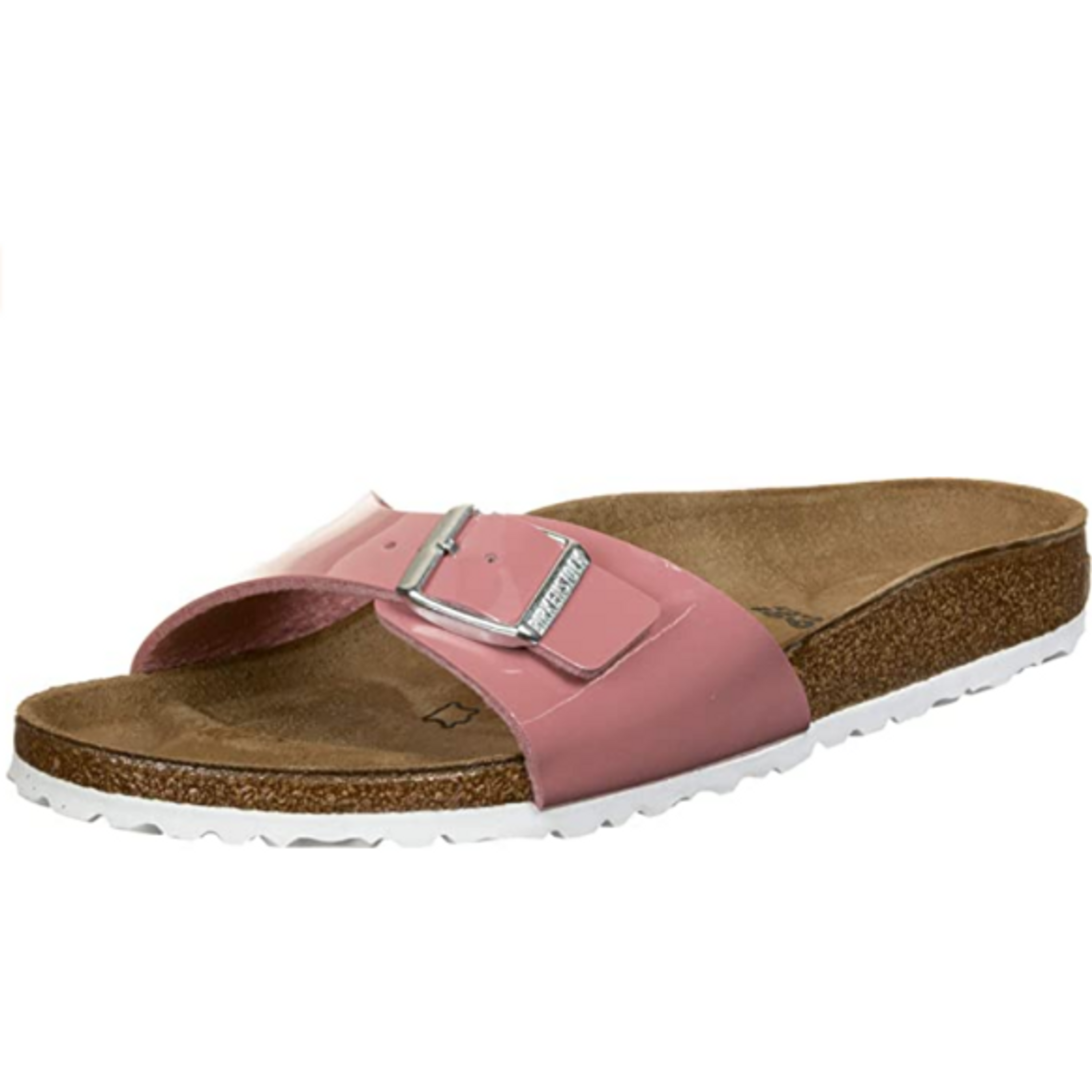 Birkenstock Madrid women slim mules dusky pink Birko-Flor - Bartel-Shop