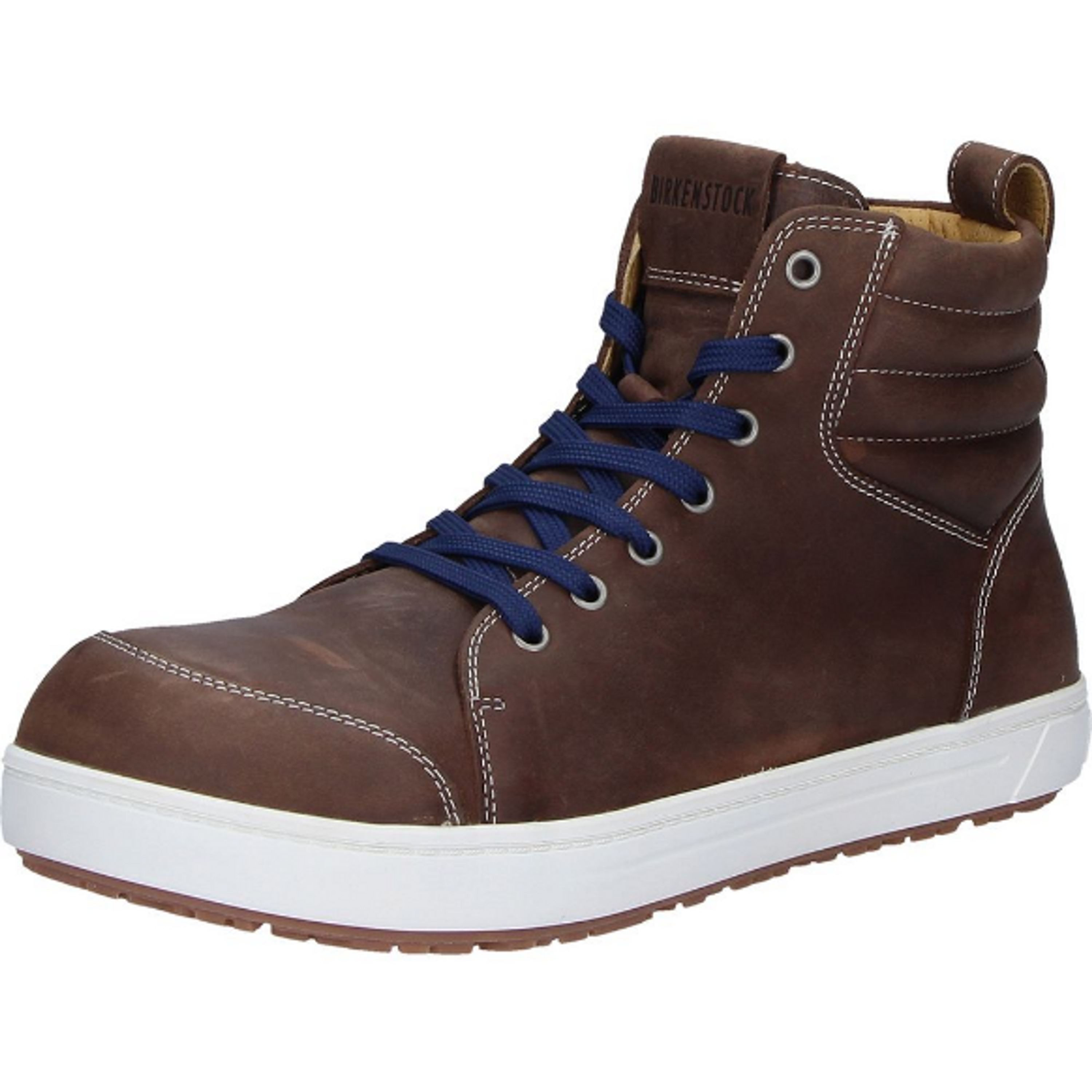 Birkenstock safety shoes QS700 leather brown Nubuck leather - Bartel-Shop