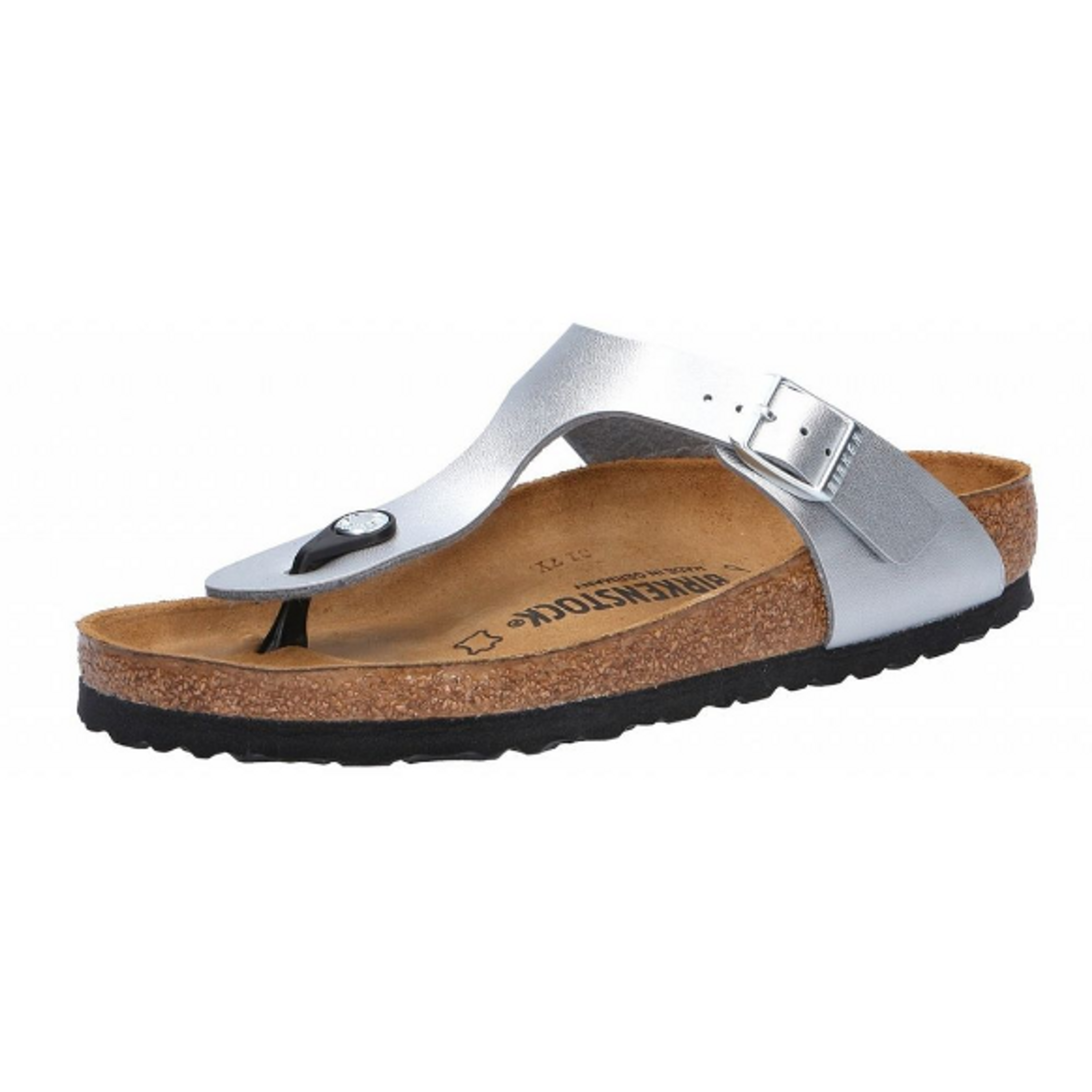 Birkenstock Gizeh toe separator blue Birko-Flor - Bartel-Shop