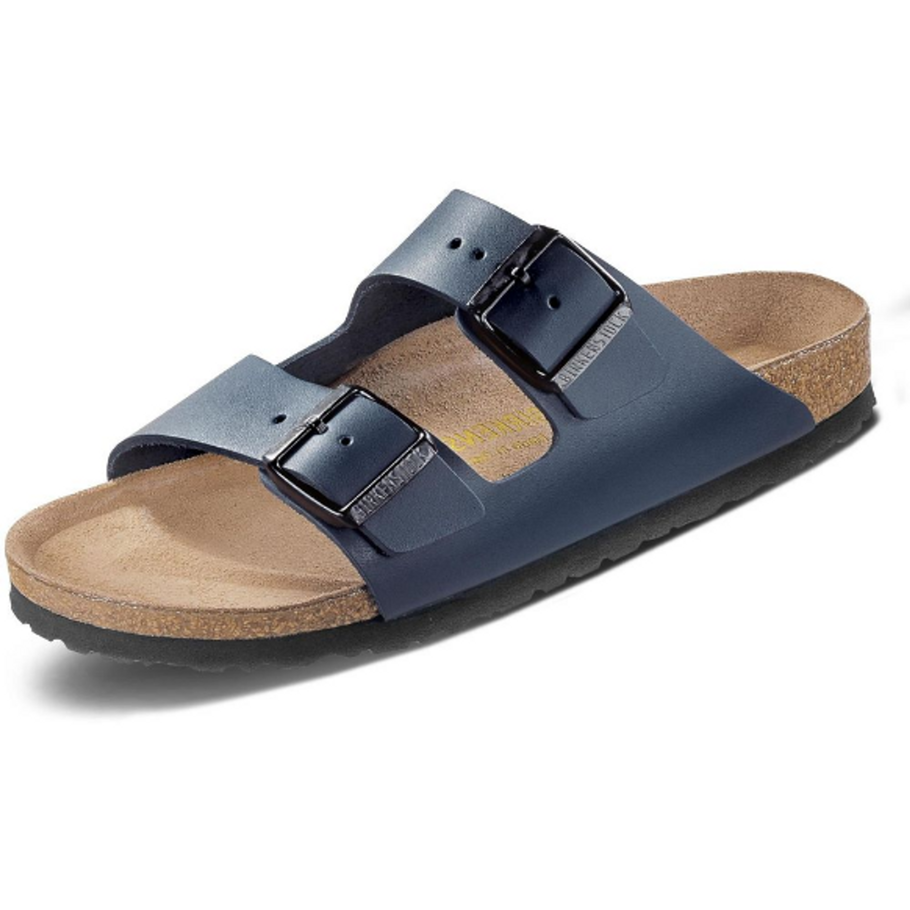 Birkenstock Arizona Mules Unisex Regular blue smooth leather - Bartel-Shop