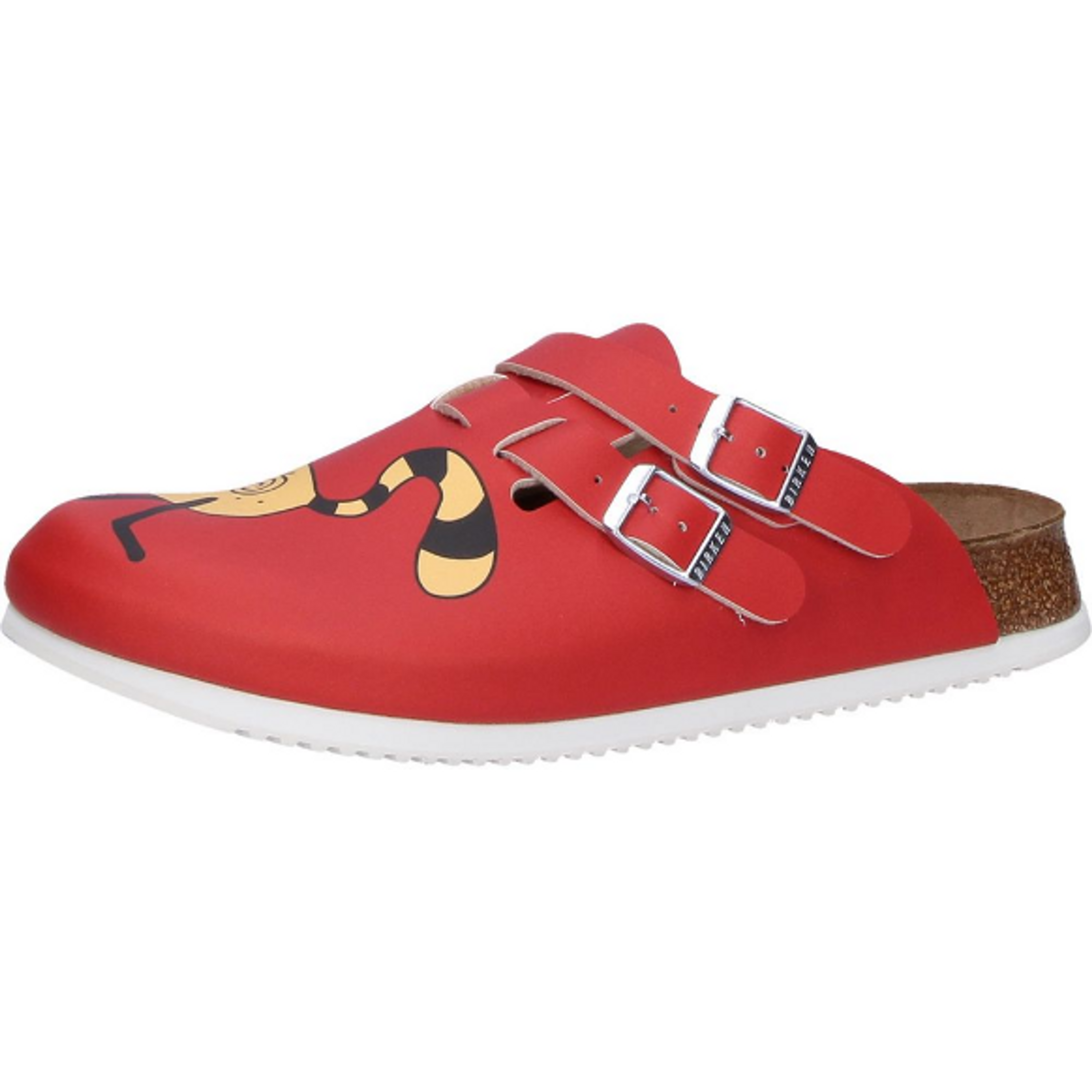 Birkenstock Kay kids mule red Birko-Flor - Bartel-Shop