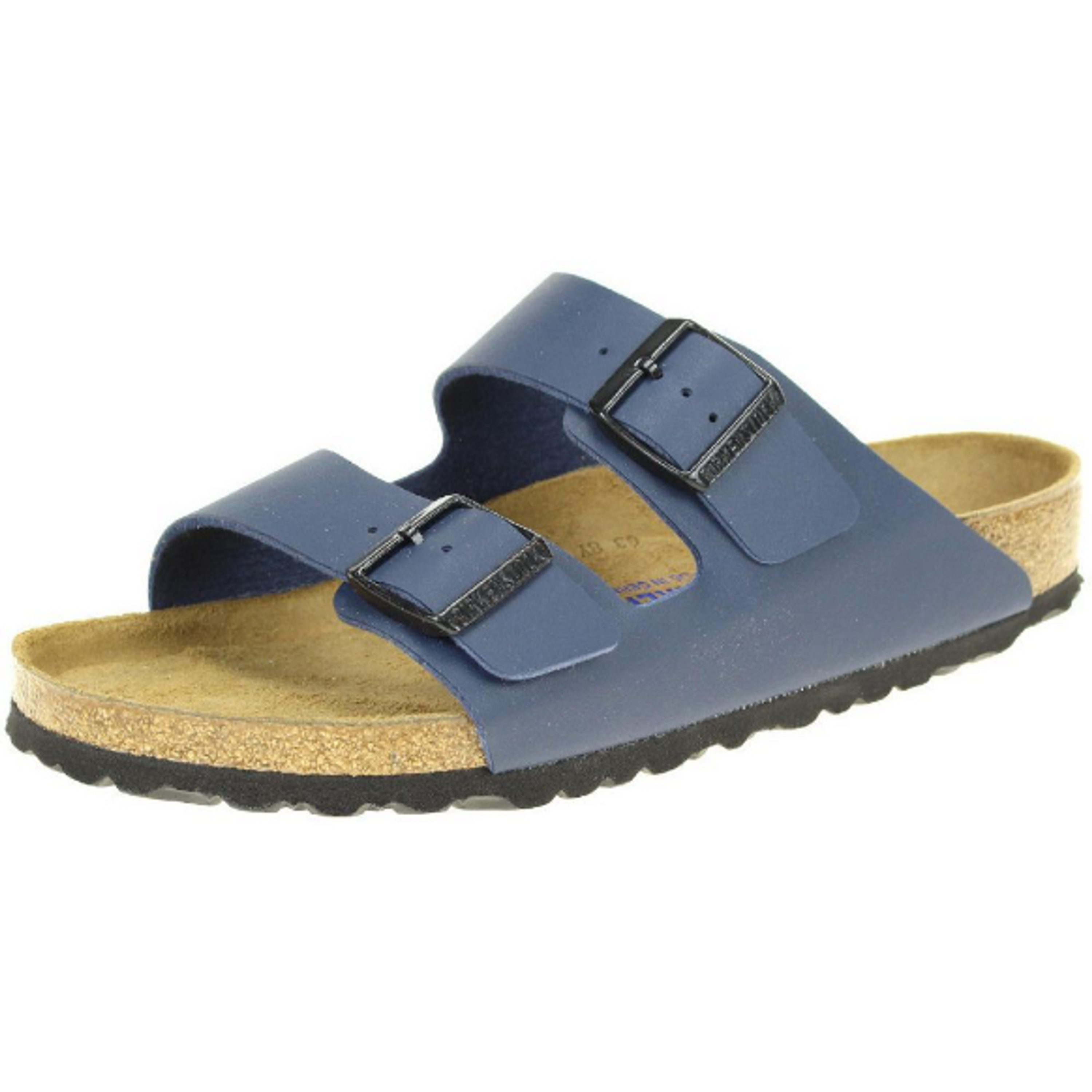 Birkenstock Arizona Mules Regular blue Birko-Flor - Bartel-Shop